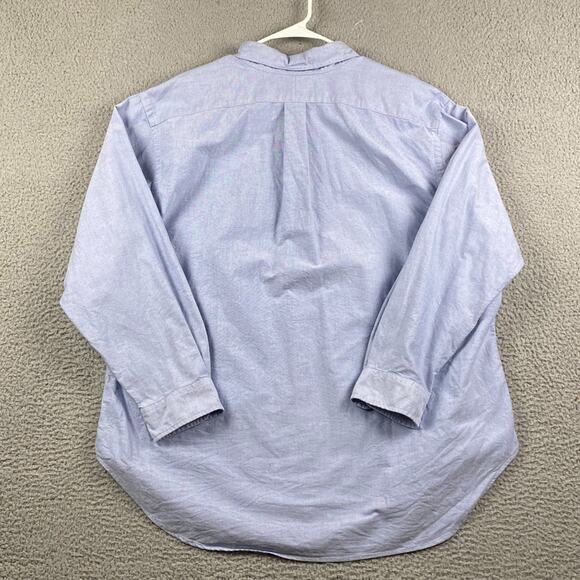 VTG Ralph Lauren Oxford Button Down Shirt Men's 18 34/35 2XL Blue Formal Causal - Picture 12 of 12